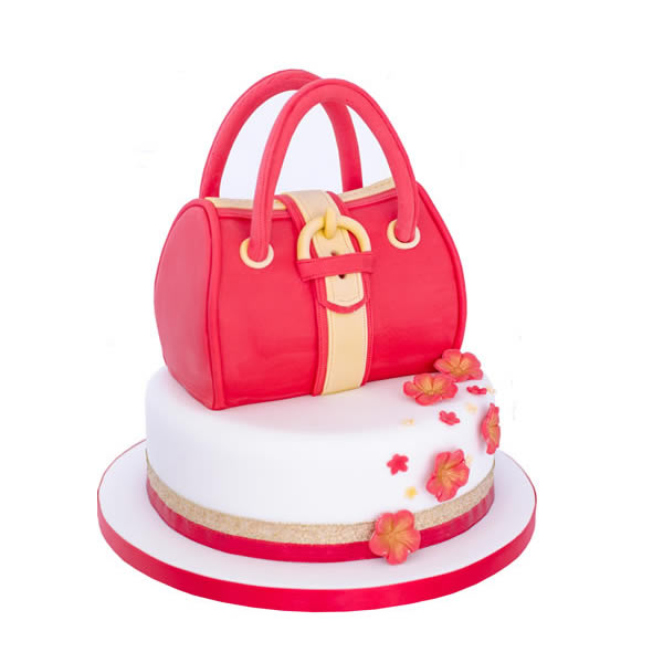 Personalized Edible Hand Bag/Purse Age number, Name; Ladies/Girls,  Birthday, Anniversary, Etc, Handmade 3D Cake Topper/Decoration Set (FREE &  FAST SHIPPING)